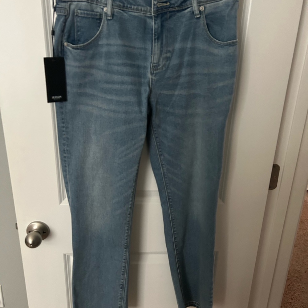 Hudson Jeans Blue Straight Leg Denim